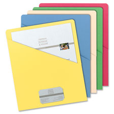 Slash Jacket, 11pt, 9-3/4"x11-1/2", 25/PK, Manila