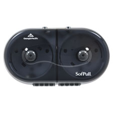 Bathroom Tissue Dispenser, SofPull Mini, Twin High Cap, SKE
