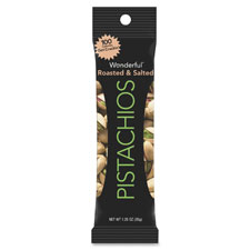 Roasted/Salted Pistachios, 1.25oz., 12/BX
