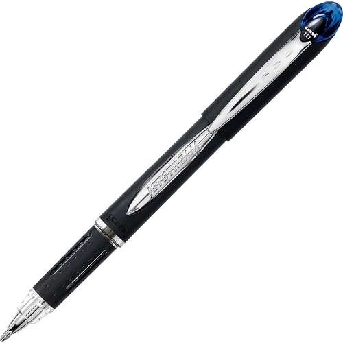 uni-ball Corporation  Rollerball Pen, Gel, Medium Point, 1.0mm, BLK/Blue Ink