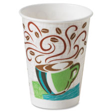 Insulated Paper Cups, 12 oz, 160/PK, Multi