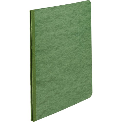 Pressbrd Report Cover, 8-1/2cc, 3" Cap., 8-1/2"x11", D.Green