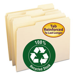 File Folders,Reinforced Tab,3/4" Exp.,Letter,100/BX,MLA
