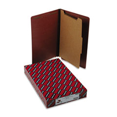 Classification Folders,1 Divider,2" Exp,Legal,10/BXRed