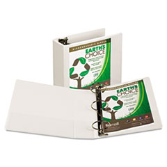 View Binder, 4" Capacity, 8-1/2"x11", White