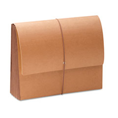 Expanding Wallets, Letter, 5-1/4" Exp.,12-3/8"x10", Redrope