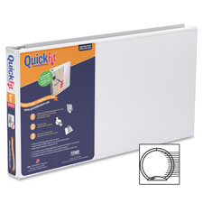 Binder Spreadsheet, 1", 8-1/2"x14", White