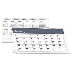 Desk Tent Calendar,12Mth Jan-Dec,7"x4-1/4",Bar Harbor/BE/GY