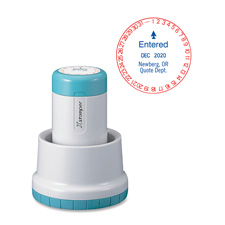 Rotary Custom Date Stamp, 1-3/4", 1-3 Lines, 14 Max