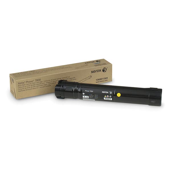 Genuine OEM Xerox 106R01569 High Yield Black Toner (24000 Page Yield)