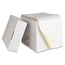 Computer Paper,Multipart,2 Part,9-1/2"x11",1850/CT,WE/CA
