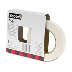 Flatback Tape, 3/4"x 60 Yards, 3" Core, White
