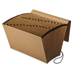 Full Flap Expanding File,1-31,31-Pockets,Legal,15"x10",Kraft