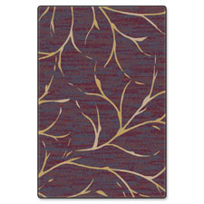 Moreland Rug, 4'x6', Plum Wine