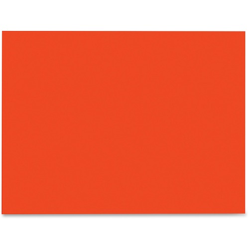 Construction Paper,Smooth Textured,9"x12",50/PK,Orange