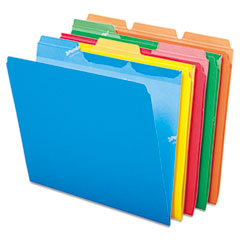 Ready-Tab File Folders,3 Tab Position,Letter,50/BX,Assorted
