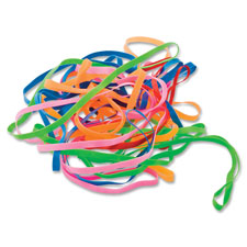 PlastiBands, Size 2-1/8", 200/BX, Assorted Colors