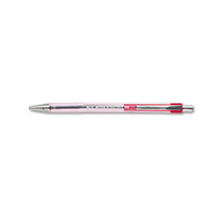 Ballpoint Pen,Retractable,Grip,0.7mm,Crystal Barrel,RD Ink