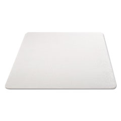 Nonstudded Chair Mat, 46"x60", Rectangle, Clear
