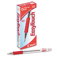 Ballpoint Pen, Refillable, Medium Point, Red