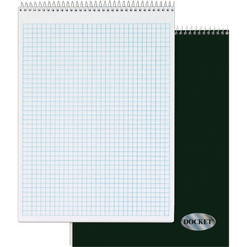 Quadrille Pad, 8-1/2"x11-3/4", 70 Shts,4 Squares Per Inch,WE