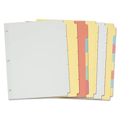 DIVIDERS,WRITE-ON,5TAB,BUFF