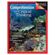 Comprehension And Critical Thinking Book, w/CD, Grade 3