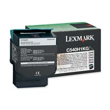 Genuine OEM Lexmark C540H1MG High Yield Magenta Return Program Toner Cartridge (2000 page yield)