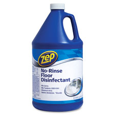 Commercial Floor Disinfectant, No Rinse, 1 Gallon, Blue