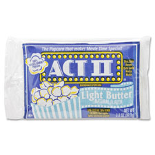 Act II Microwave Popcorn, 2.75oz., 36/CT, Light Butter