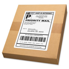 Shipping Labels, Lsr, 3-1/3"x4", 1500/BX, White