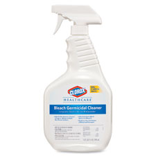 Disinfectant Spray w/Bleach, Spray Bottle, 32 oz.