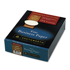 Fine Business Paper, 24 lb., 8-1/2"x11", 500/BX, Natural