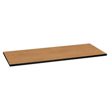 Rectangle Table Top, 60x24, Harvest/Black