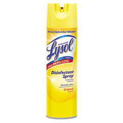 Lysol Disinfectant Spray, 19 oz, 12/CT, Original Scent