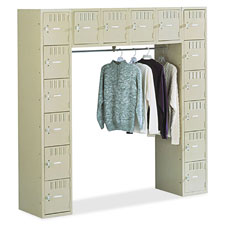 Storage Cabinets/Lockers, 72"x18"x72", Sand