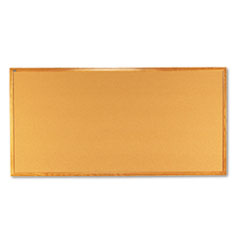 Cork Board, 1-1/8" Frame Face, 8'x4', Oak Finish Frame