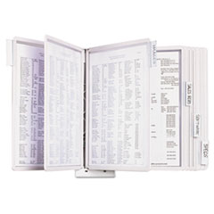 Wall Reference System ,20 Sht Capactiy, Gray