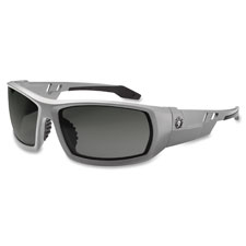 Smoke Lens Safety Glasses, Gray