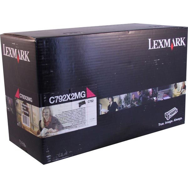 Genuine OEM Lexmark C792X2MG Extra High Yield Magenta Toner (20000 Page Yield)