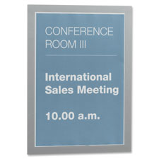 FRAME' ADHESIVE' LTR' SLVR