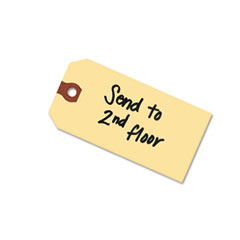 Shipping Tags,No 3, Plain, 3-3/4"x1-7/8", 1000/BX, Manila