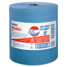 Wipers, X80, Jumbo Roll, 12.5"x13.4", 475 Sht, Blue