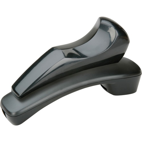 Telephone Shoulder Rest, 2"x6-1/2"x2-1/2", Black