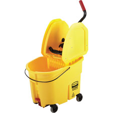 Mop Bucket Wringer, WaveBreak, 20.5"x16.6"x25.5", Yellow