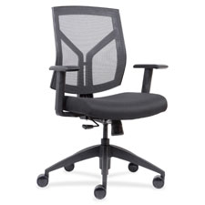 CHAIR,MESH,MIDBACK,VNL,ASH