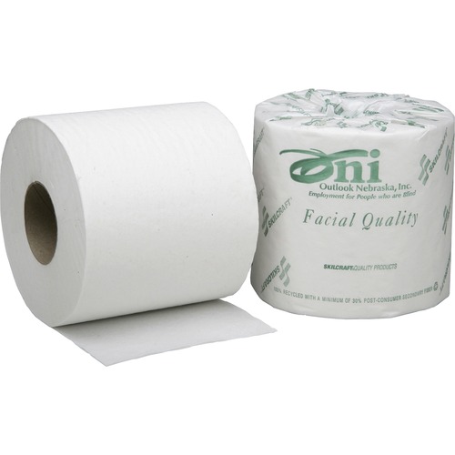 Toilet Tissue,1-Ply,4-1/2"x4-1/2",1000 Sht/Roll,80 RL/BX,WE