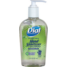 Antibacterial with Moisturizers Gel Hand Sanitizer, 7.5oz Pump Bottle, 12/Carton