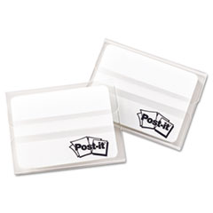 Durable Filing Tabs, 2"x1-1/2", 50/PK, Solid White