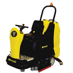 BR 33/30, RIDE-ON CYLINDRICAL AUOTO SCRUBBER (W/36 V AGM BATTERIES & CHARGER)